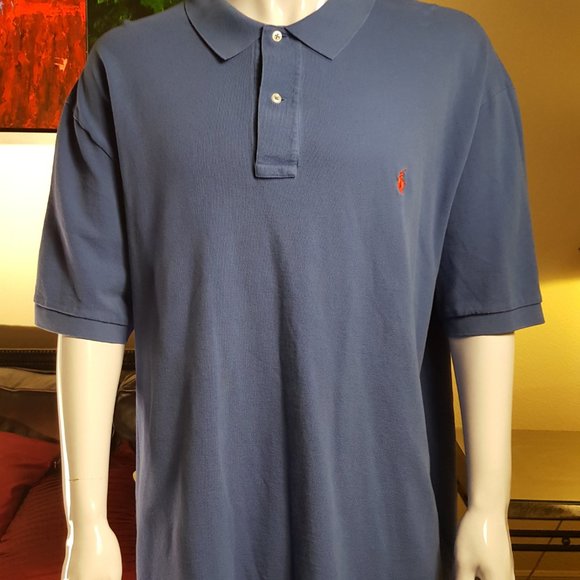 Polo by Ralph Lauren 2 Button Blue Big & Tall 3xL - Picture 5 of 7